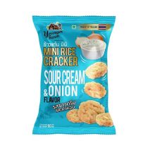 Younger Farm Sour Cream Onion Flavour Mini Rice Cracker 60g 泰青農場迷你米餅 (酸忌廉洋蔥味)