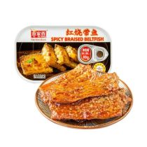 YUJIAXIANG Canned Spicy Braised Beltfish 80g 鱼家香红烧带鱼