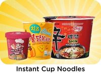 Instant Cup and Bowl Noodles