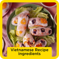 Vietnamese Recipe Ingredients
