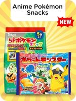 Anime Pokemon Snacks