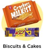 Biscuits, Cookies and Cakes