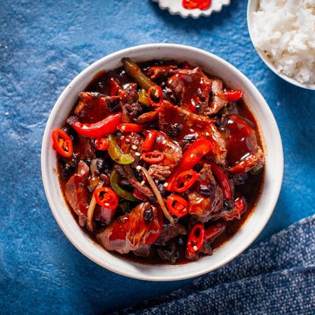 Black Bean Beef Recipe from Eva Pau's Asian Kitchen