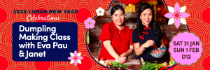 Dumpling Making Class 2026 with Eva Pau & Janet on 31st Jan & 1st Feb