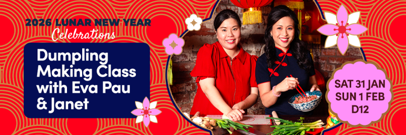 Dumpling Making Class 2026 with Eva Pau & Janet on 31st Jan & 1st Feb
