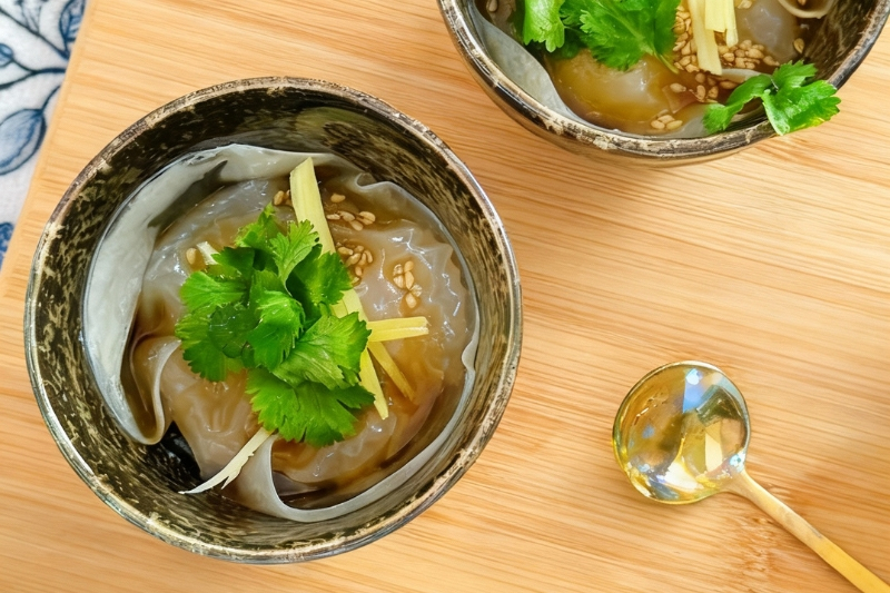 Crystal Dumpling Cup by Eva Pau