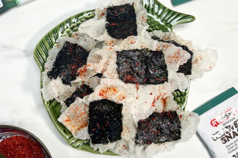 Seaweed Crackers by Eva Pau