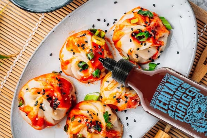 Thai-Style Sriracha Dumplings Recipe