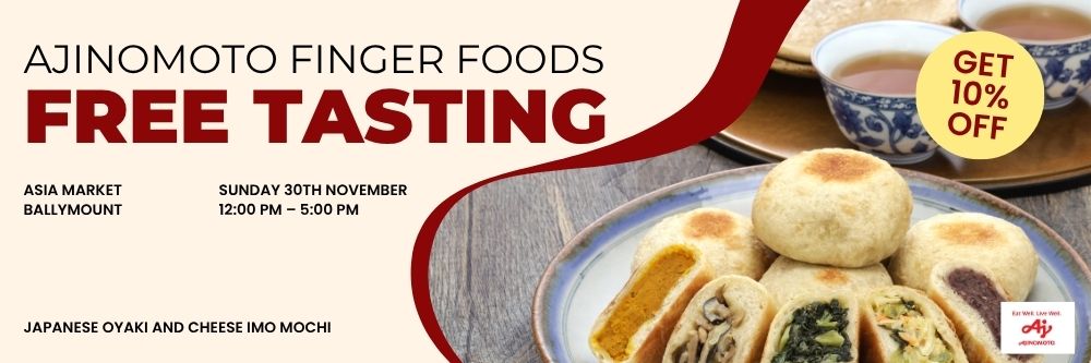 Ajinomoto Finger Food Free Tasting – 30th Nov'25