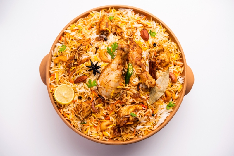 Rice Cooker Chicken & Mushroom Rice by Eva Pau