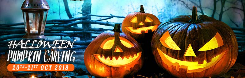 Halloween Pumpkin Carving at Asia Market