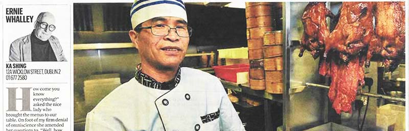 Sunday Times Feature on Chinese Dim Sims