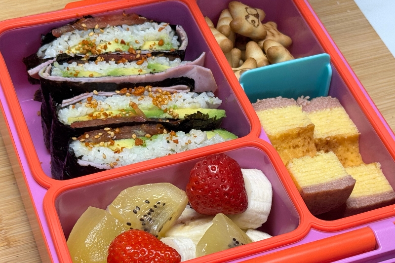 Onigirazu Lunch Box by Eva Pau