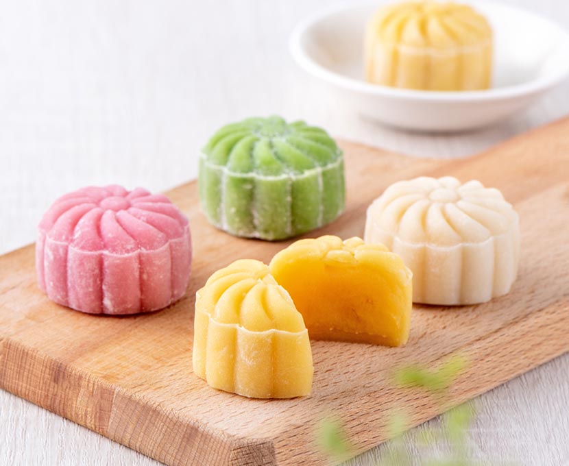 Snowy Mooncake Recipe