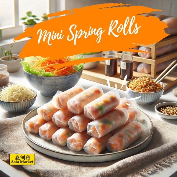 mini spring rolls