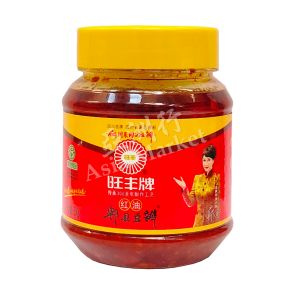WANG FENG Pixian Broad Bean with Chilli Oil 旺丰牌 红油郫县豆瓣酱 500g