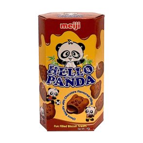 明治熊猫巧克力夹心巧克力饼干 50g