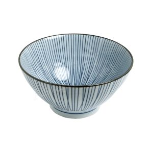  BOWL - 藍色彩绘青花瓷陶瓷碗 (7寸) (风格2, 2型)