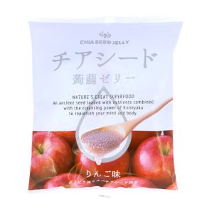 CHIAKON - Chiaseed Jelly (Apple Flavour) 日本 - 若翔鼠尾草籽蒟蒻, 奇亞籽蒟蒻果凍 (苹果味) 165g