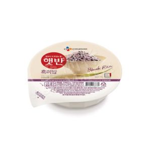 CJ Microwavable Cooked Rice (Black Pearl) 210g