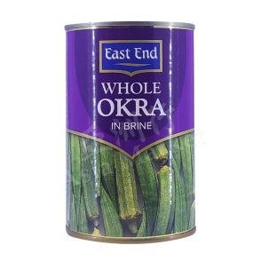 EAST END 印度 整根秋葵, 牛角豆(罐裝) 400g
