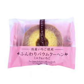 TAIYO - 迷你日式德国年轮蛋糕 (草莓味) 75g