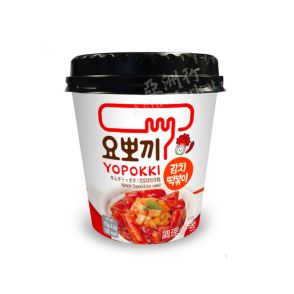 Yopokki Rice Cake Cup kimchi 甜辣味炒年糕微波杯115g