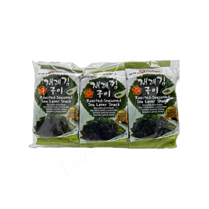 HOSAN - A+ Roasted Seaweed Snacks Wasabi Flavour (9x 4g) 