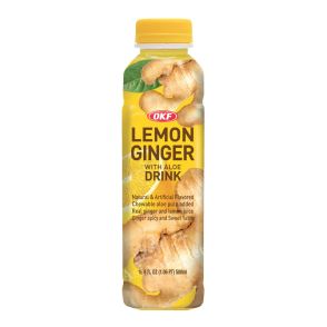 OKF - Lemon Ginger with Aloe Drink  500ml