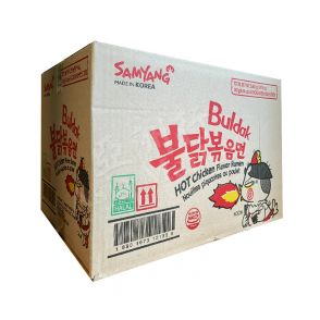 [CASE] SAMYANG - Buldak Hot Chicken Ramen(Original)养 -  火鸡拉面 (原味) 140g (x40Pkts)