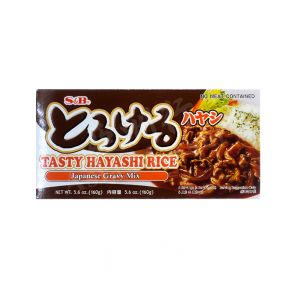 S&B - Japanese Hayashi Rice Gravy Mix (4 Servings x2)  日本 - 牛肉烩饭酱 (4人x2份) 160g