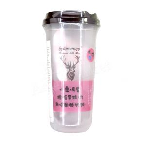 LUJIAOXIANG - Instant Milk Tea (Strawberry Flavour) 鹿角巷 - 小鹿很火 搖搖果粒奶 (草莓味) 120g