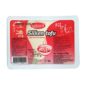 FRESH Unicurd T01 Silken Tofu (Red) 统一 丝绢豆腐 (红) 300g