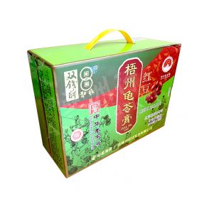 WUZHOU DOUBLE COINS 梧州 双钱 - 龟苓膏 (红豆) (250g x 12Cans) 3kg